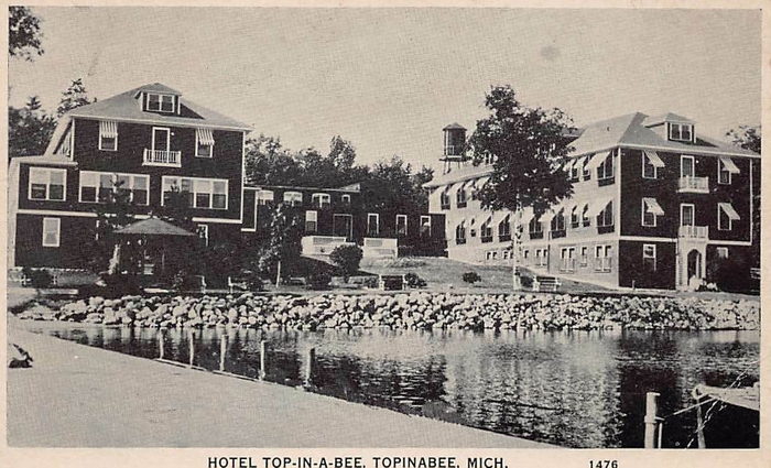 Hotel Top-In-A-Bee - Vintage Postcard (newer photo)